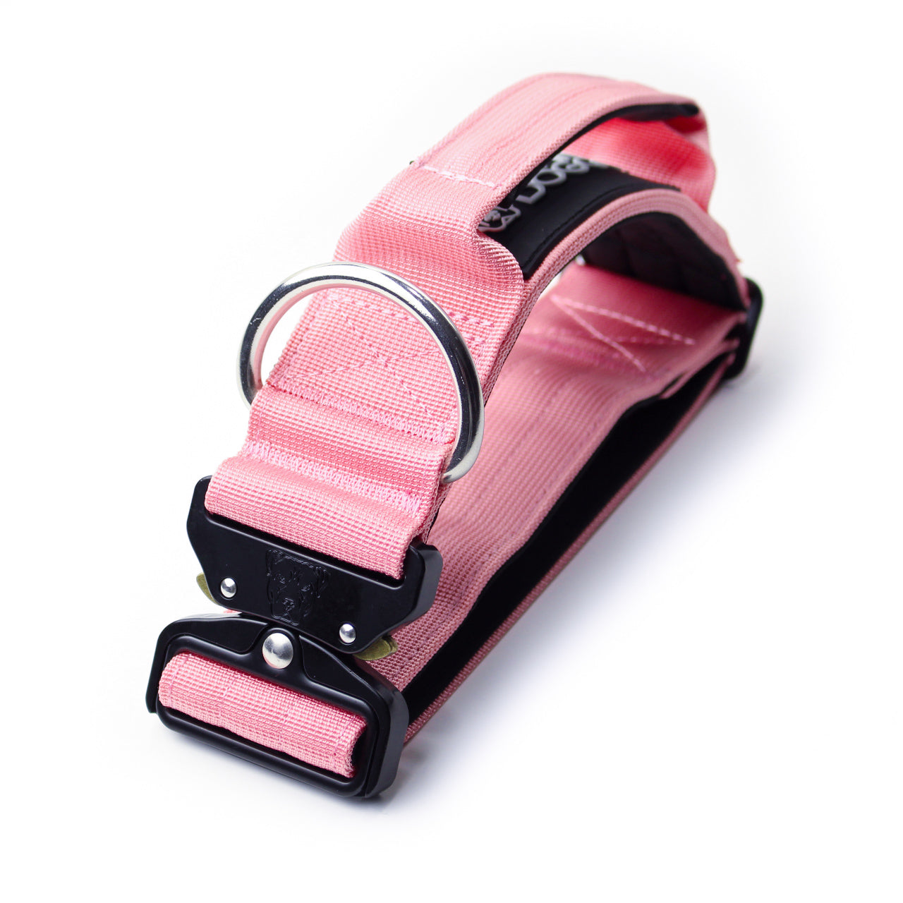 2" Tactik Dog Collar - Bubblegum