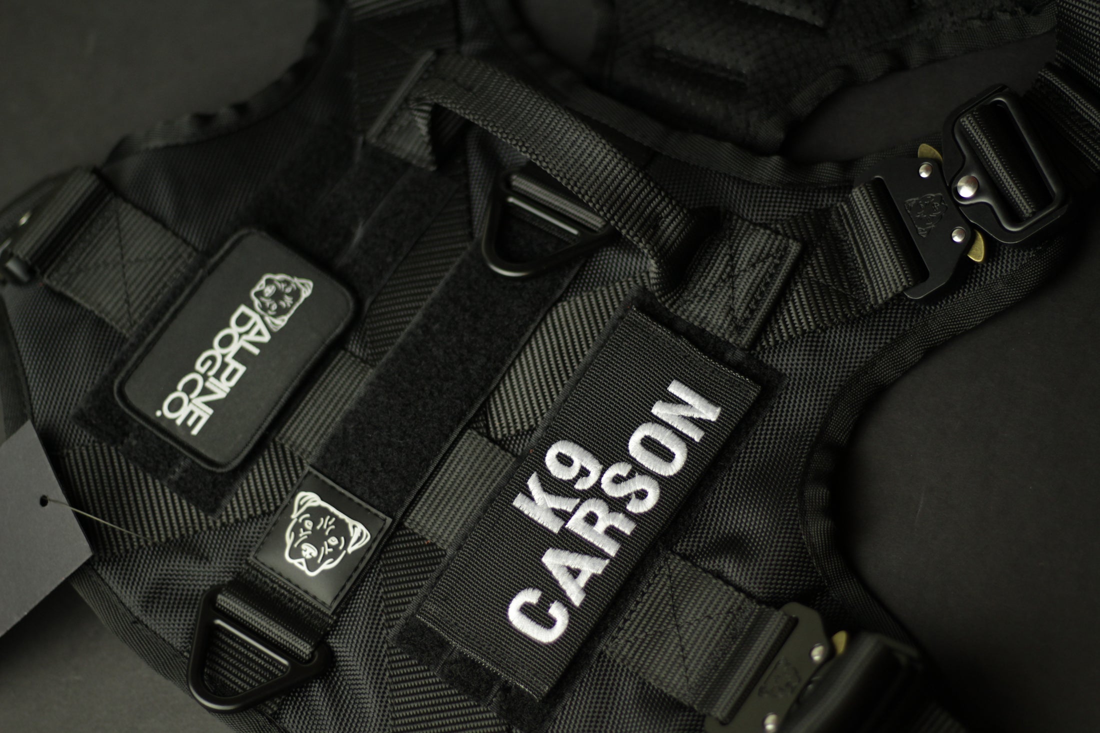 HNTR 3.0 Dog Harness - Blackout