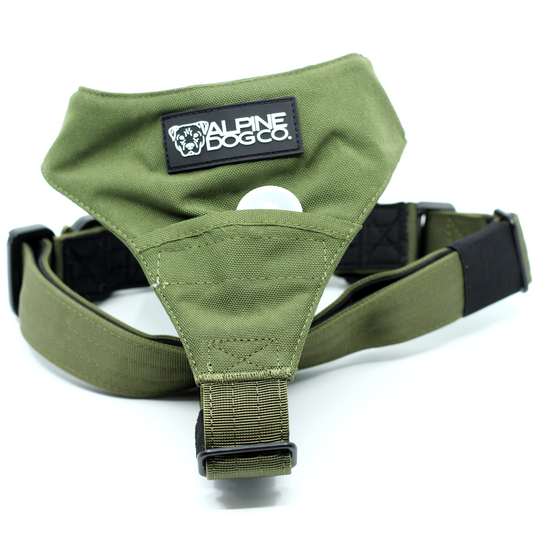 Terrain Dog Airtag Harness - Olive