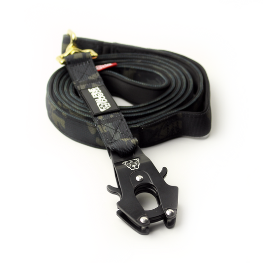 Tacti Luxe Dog Leash - Gold Camo